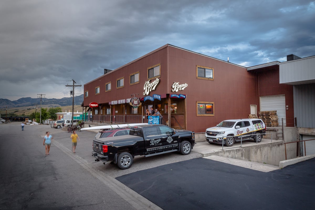 Bozeman Brewing Company's exterior