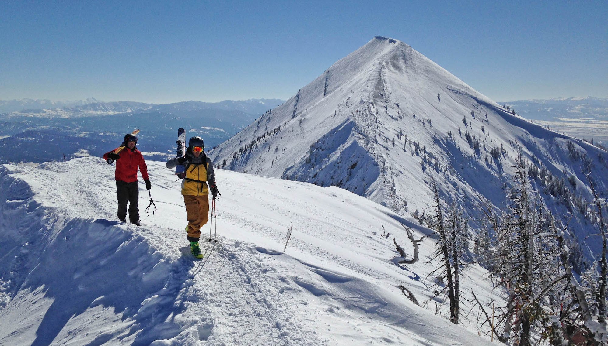 Bridger Ridge Skiing