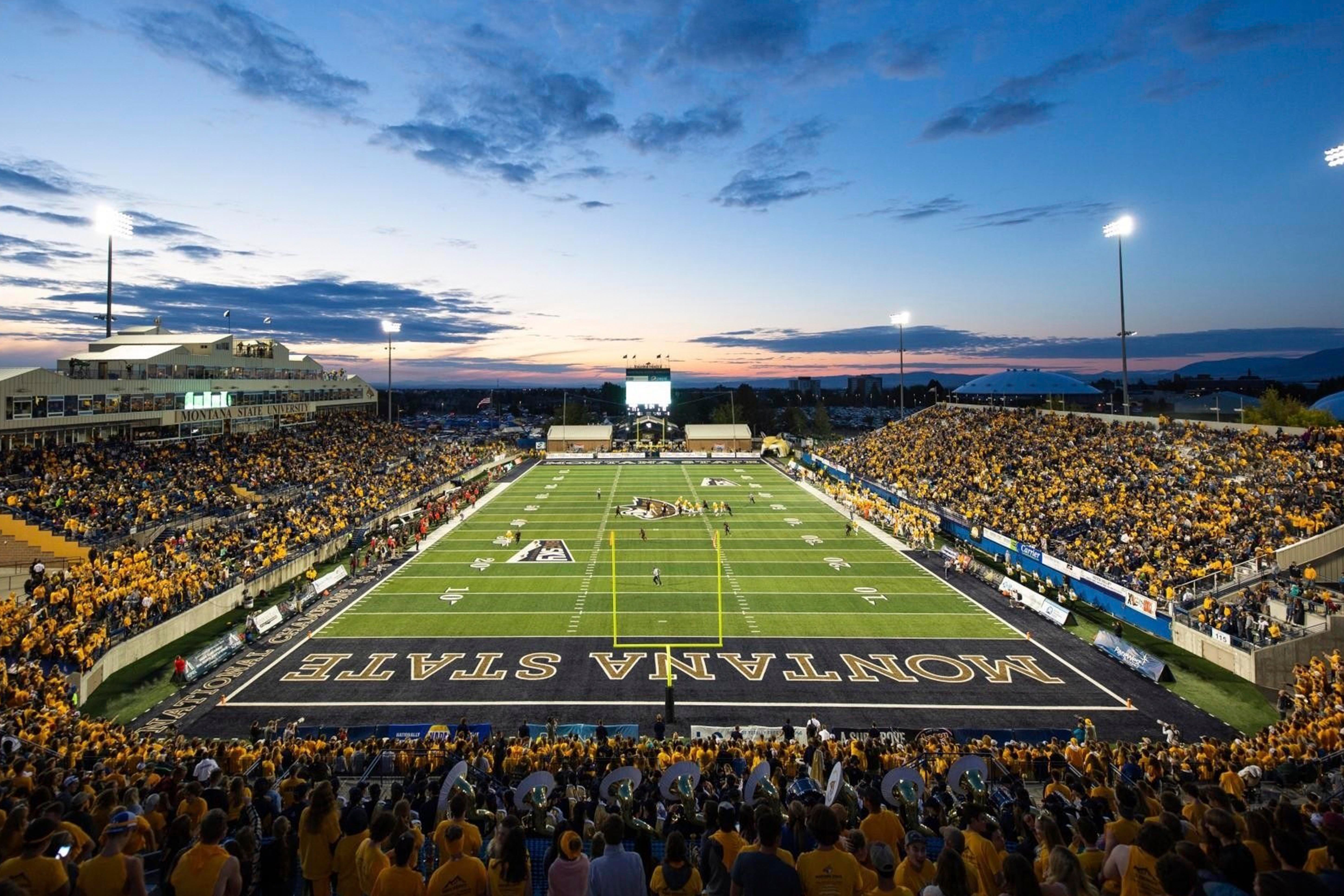 The Montana State University Football Stadium