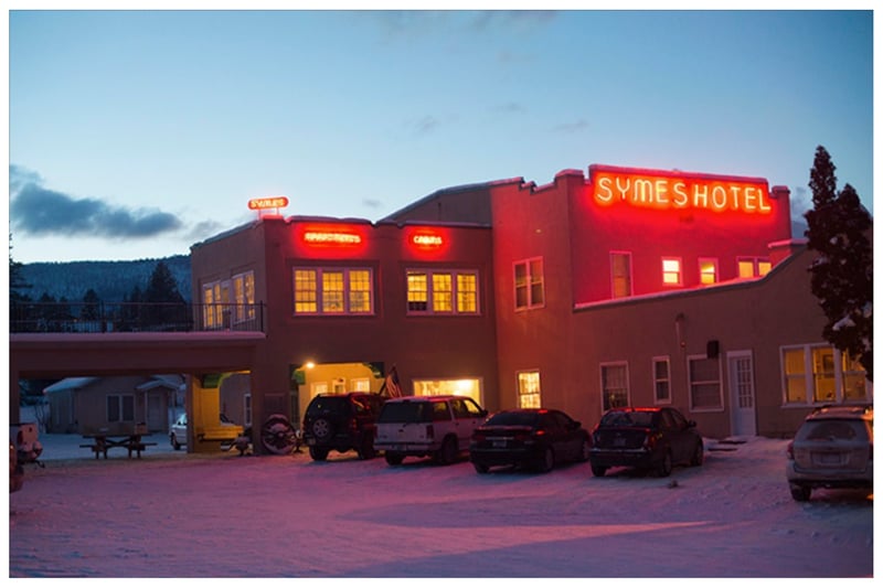 Symes Hot Springs Hotel in Hot Springs, Montana