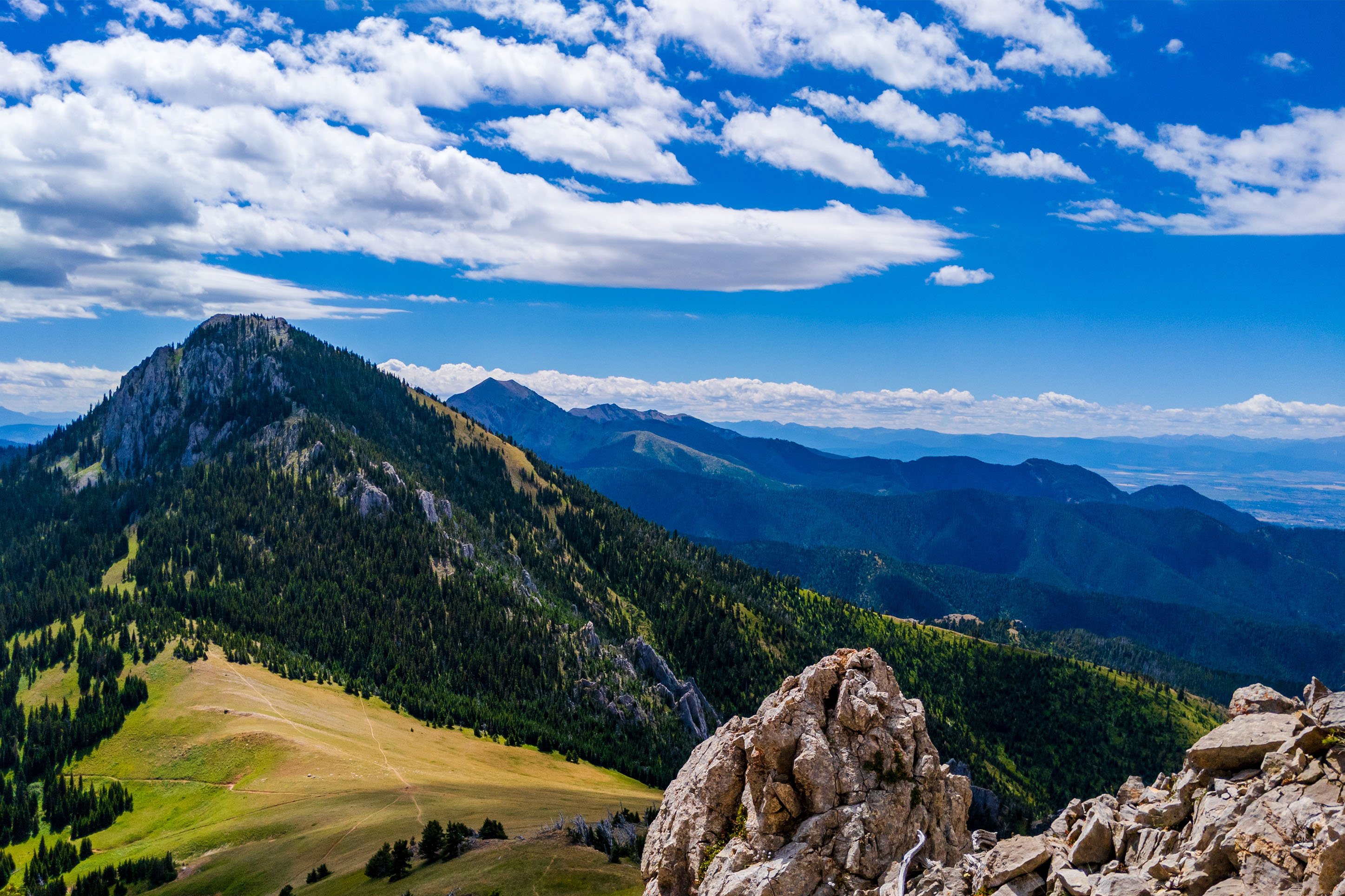Bridger Mountain Range