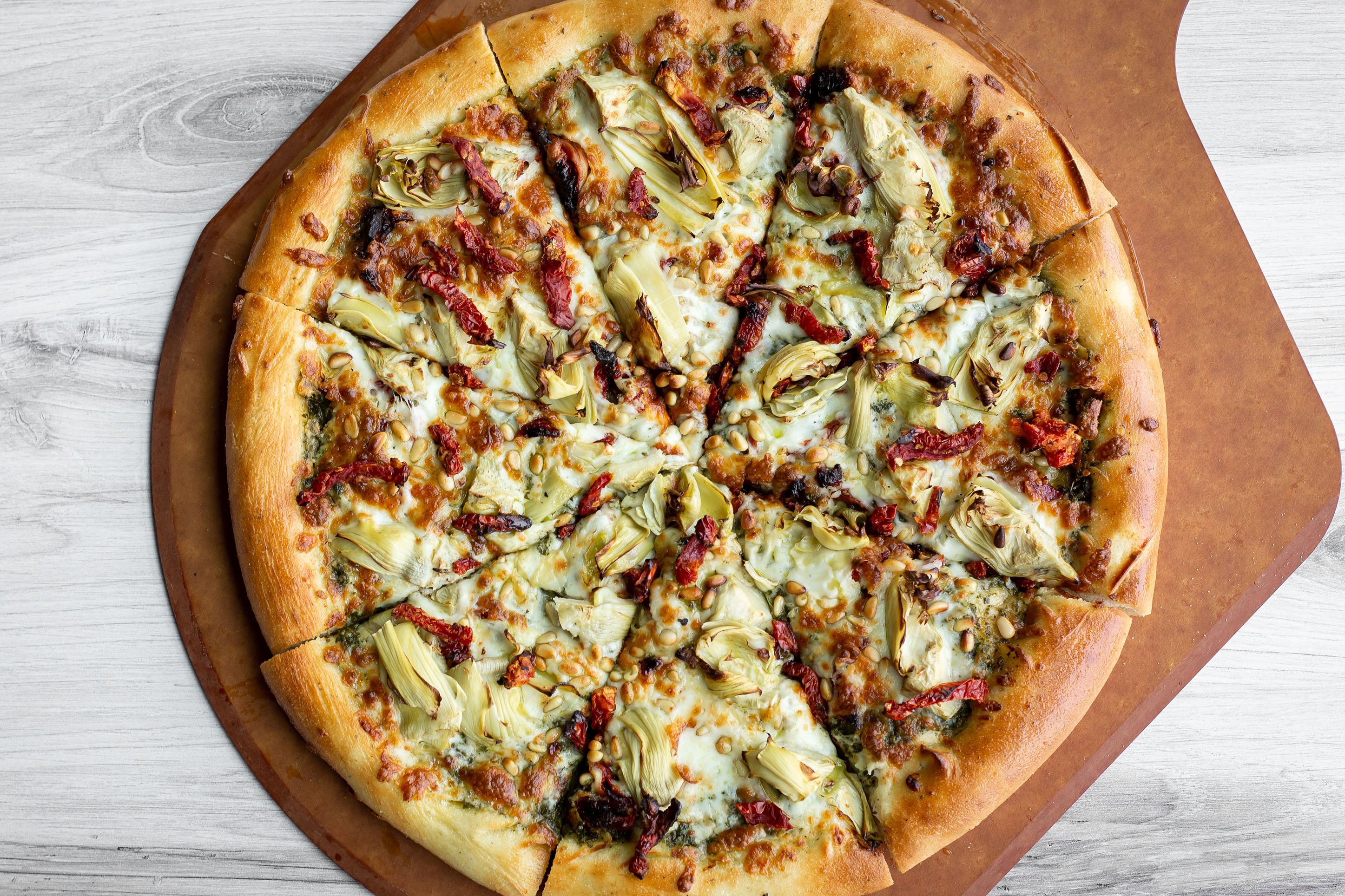 Pizza from MacKenzie River Pizza, Bozeman, Montana
