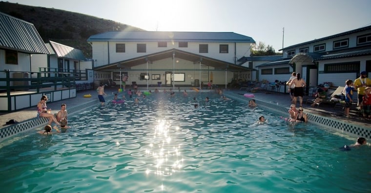 Chico Hot Springs in Emigrant, Montana