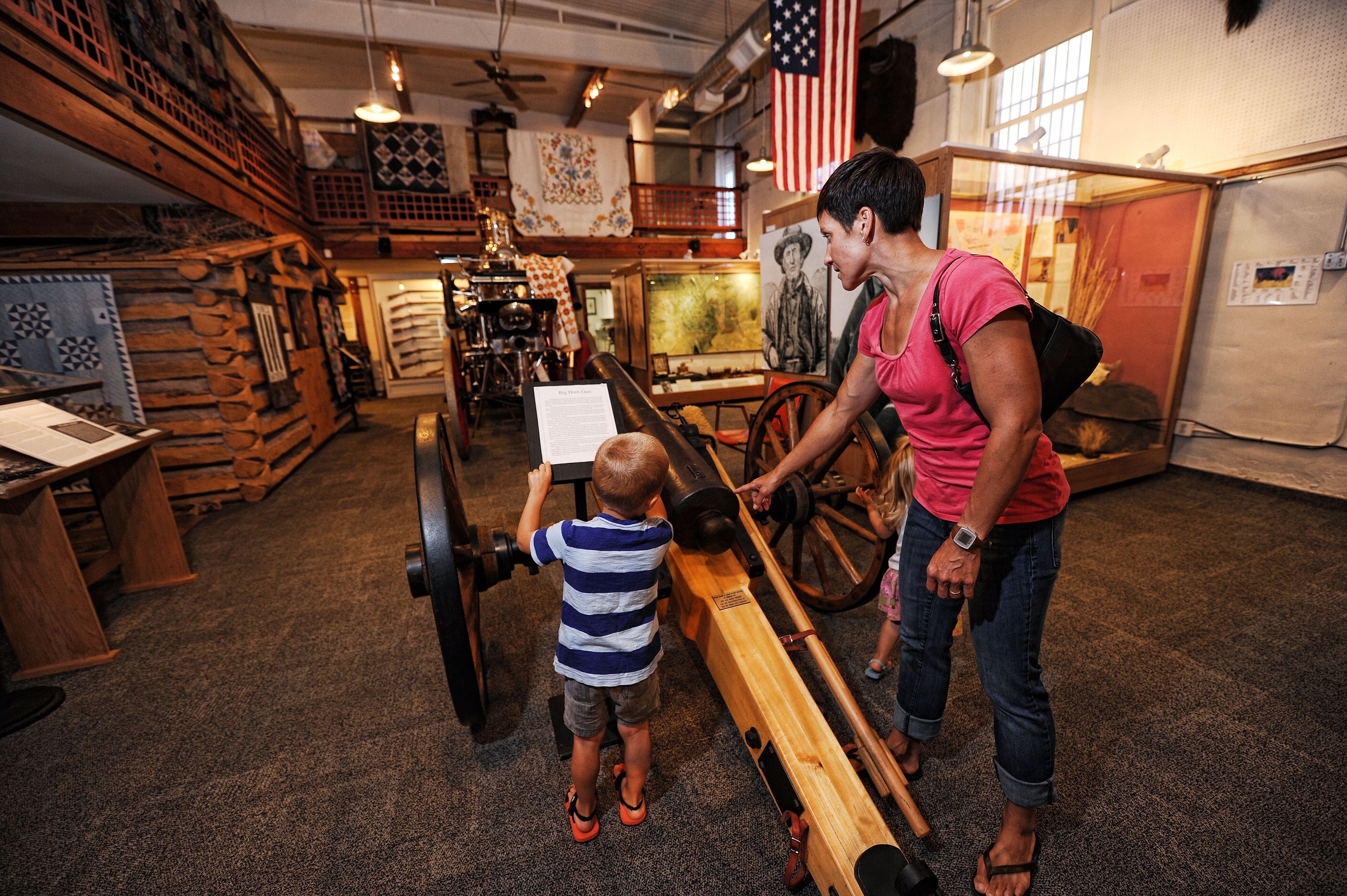 Inside the Gallatin History Museum