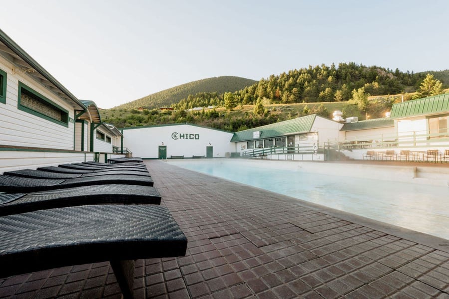Chico Hot Springs Near Pray, Montana