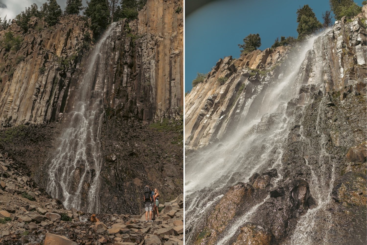 Palisade Falls in Hyalite