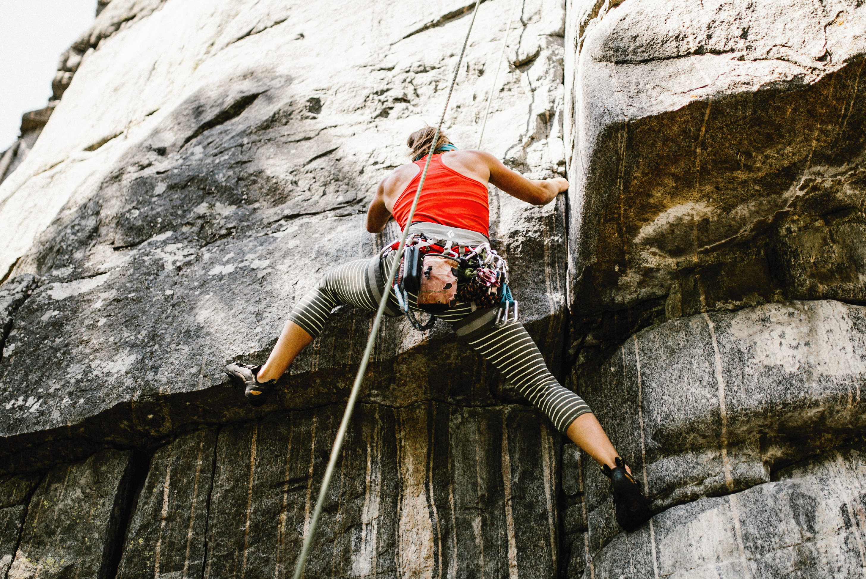rock climbing in bozeman, montana