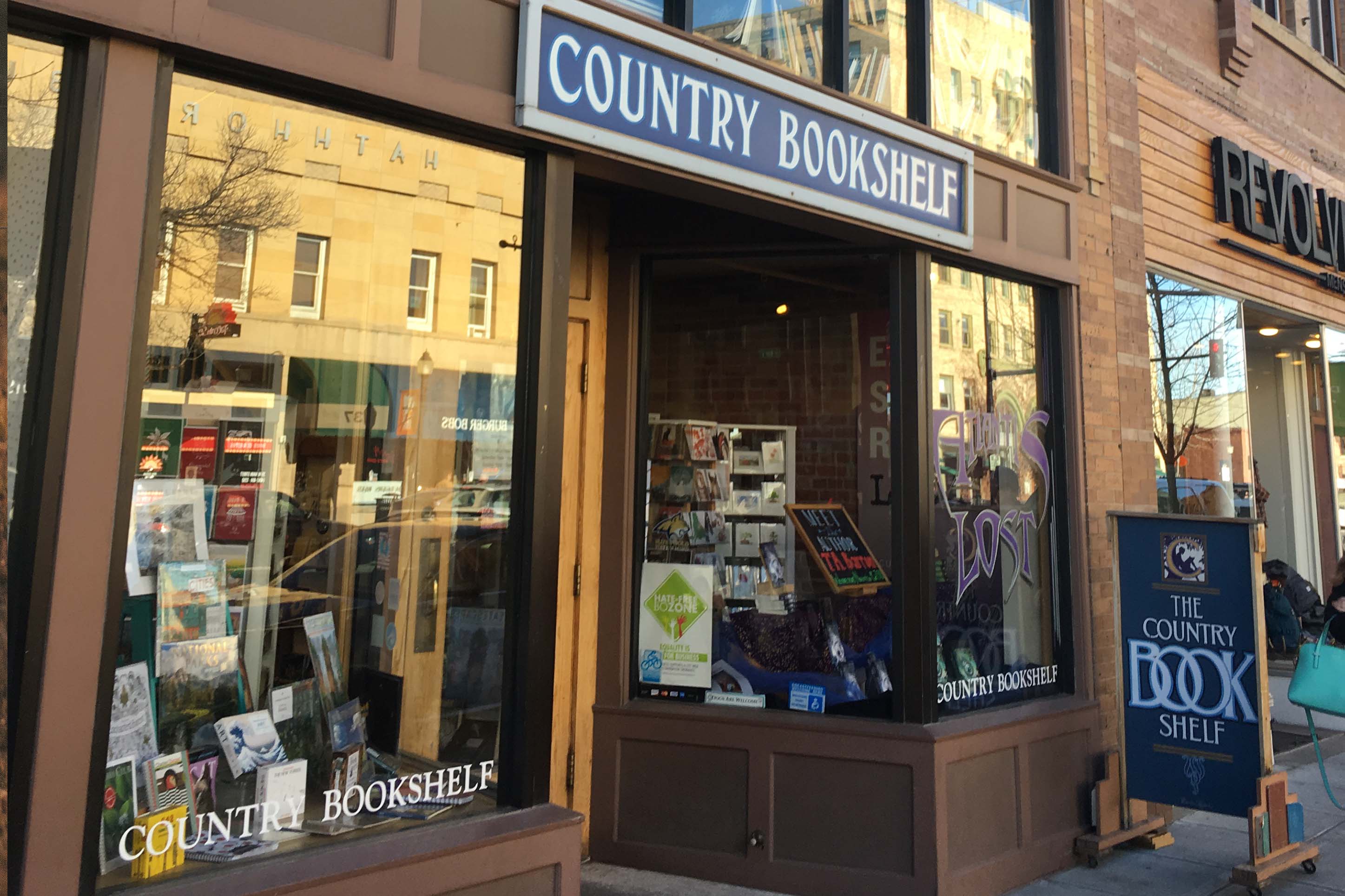 Country Bookshelf in downtown Bozeman, Montana
