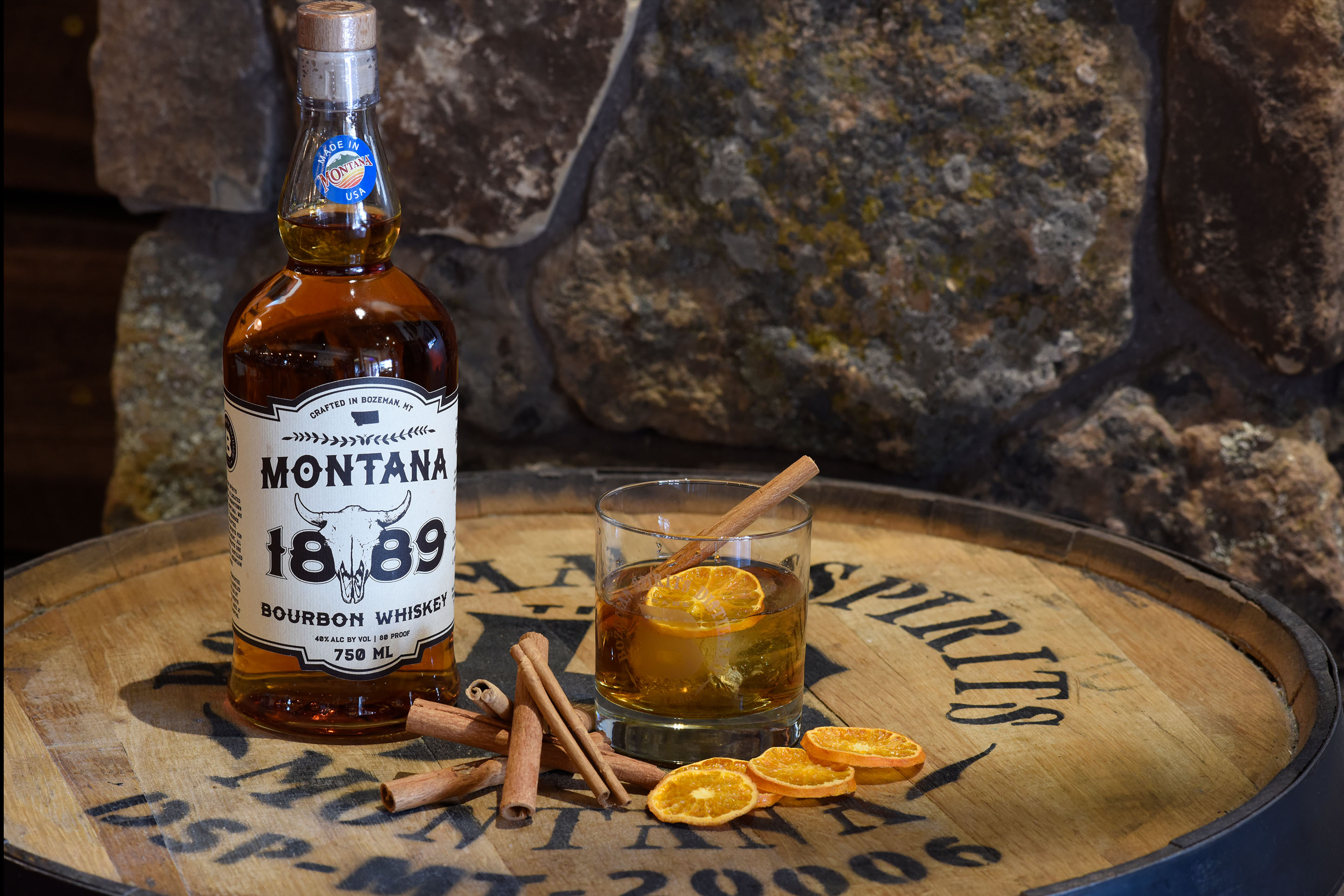 Bottle of Montana 1889 Bourbon by Montana Spirits