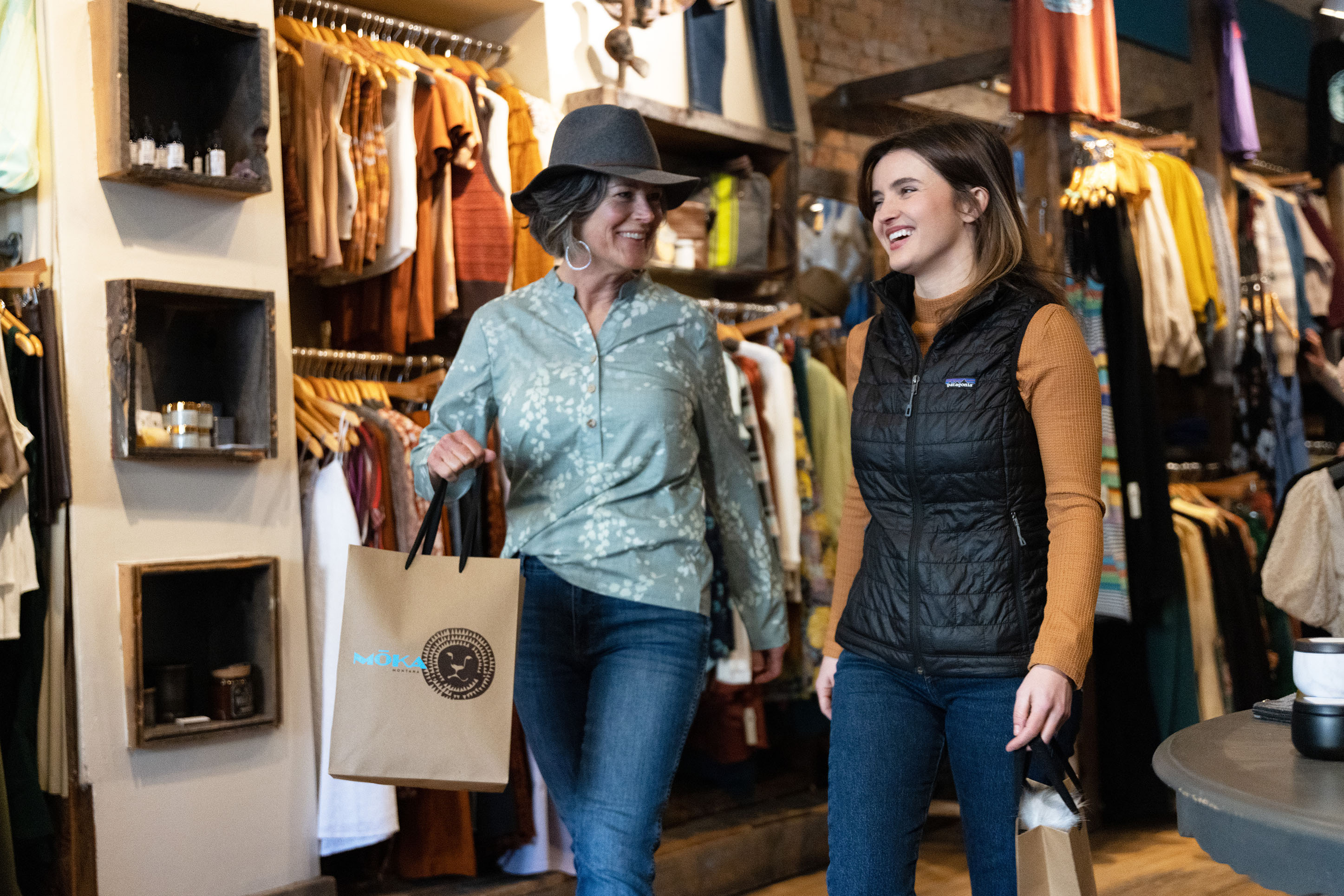 Photo of 2 women shopping at Moka boutique