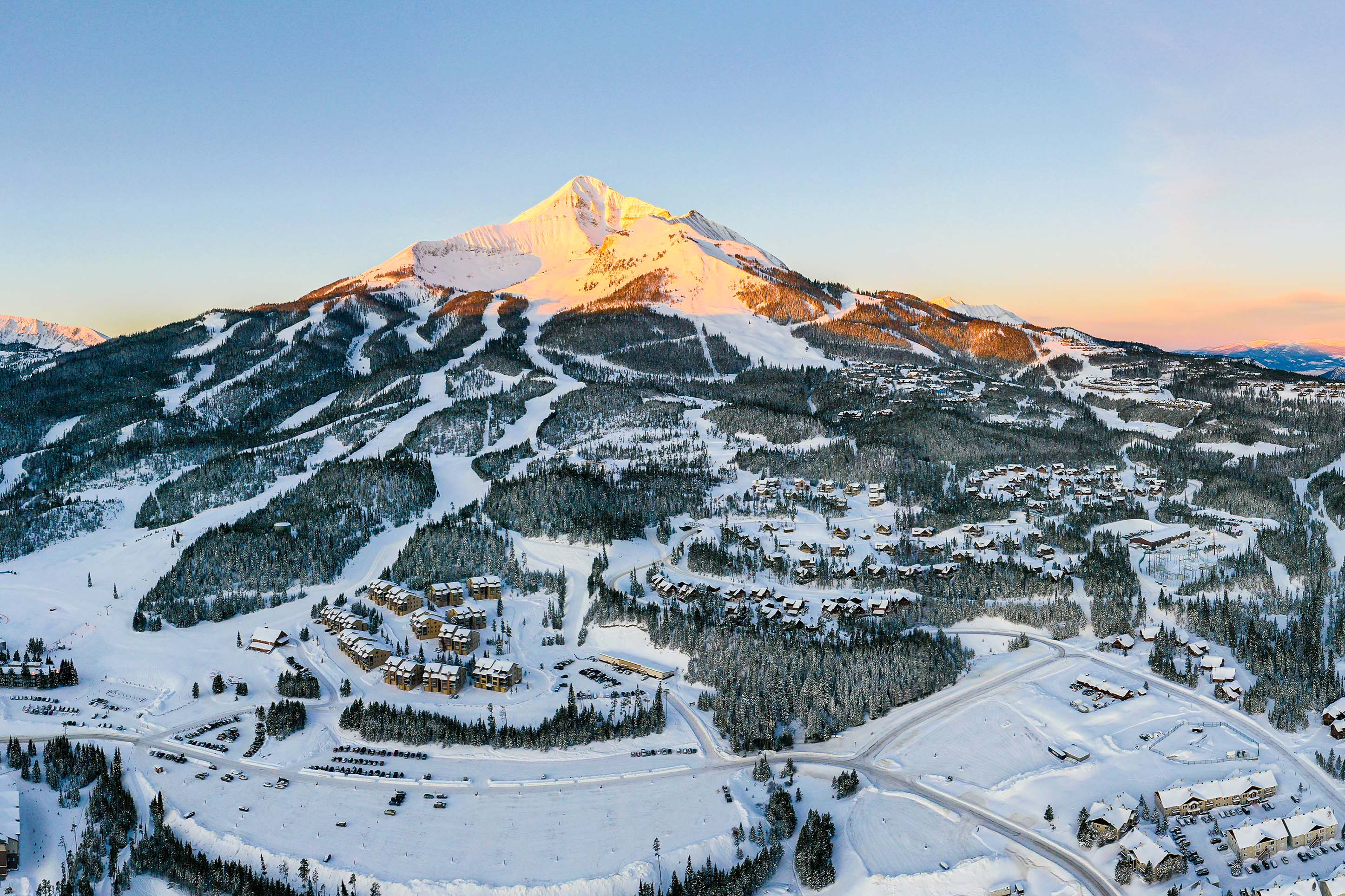 Big Sky resort in Montna